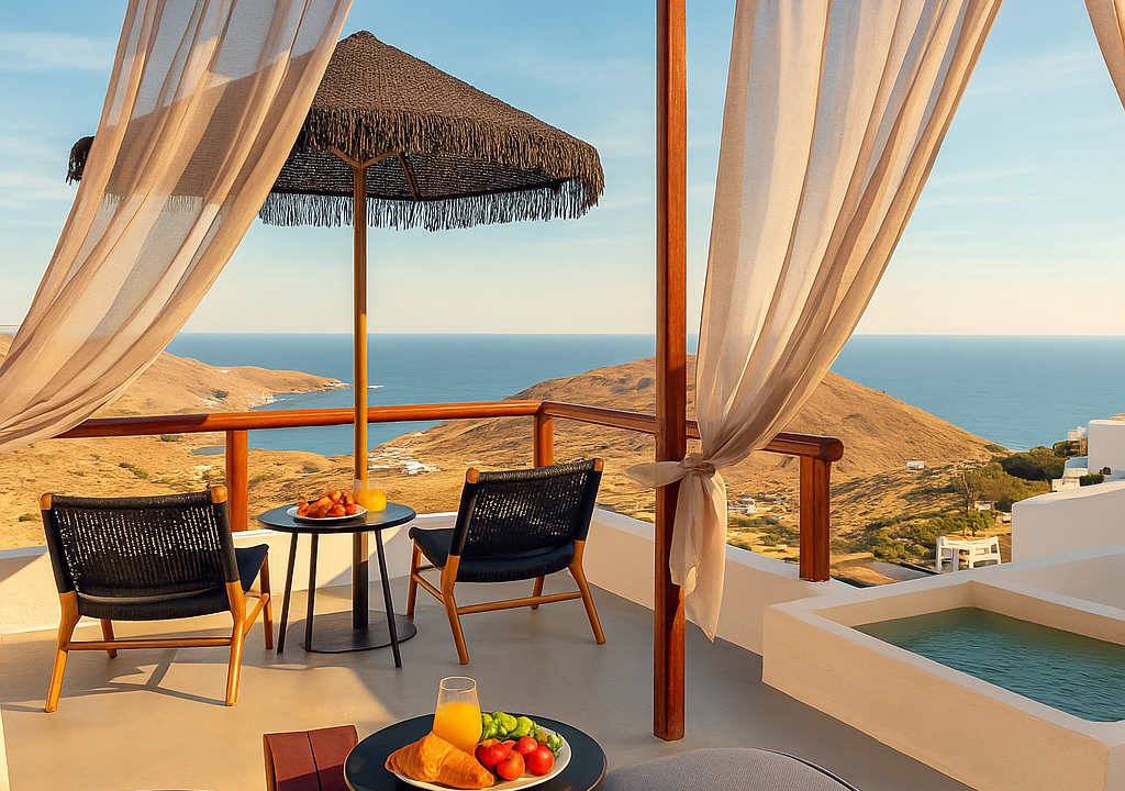 Akrotiri House | 50 m² Loft ∙ 1 bedroom ∙ 2 guests