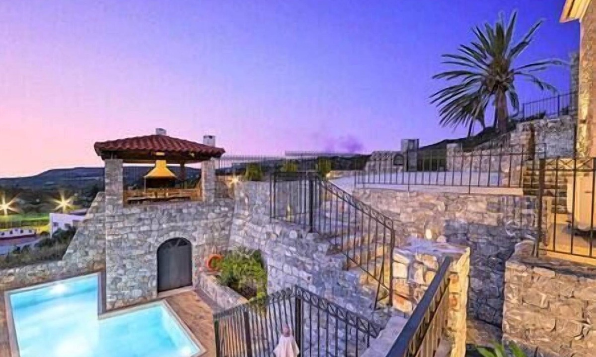 Kournas Villa | Acrothea Villa Heated Pool