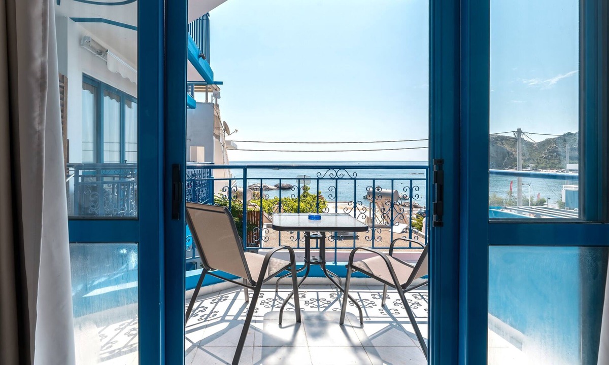 Stegna Apartment | Anastasia Studios Apartment with Mountain View, Wi-Fi, and Air Conditioning