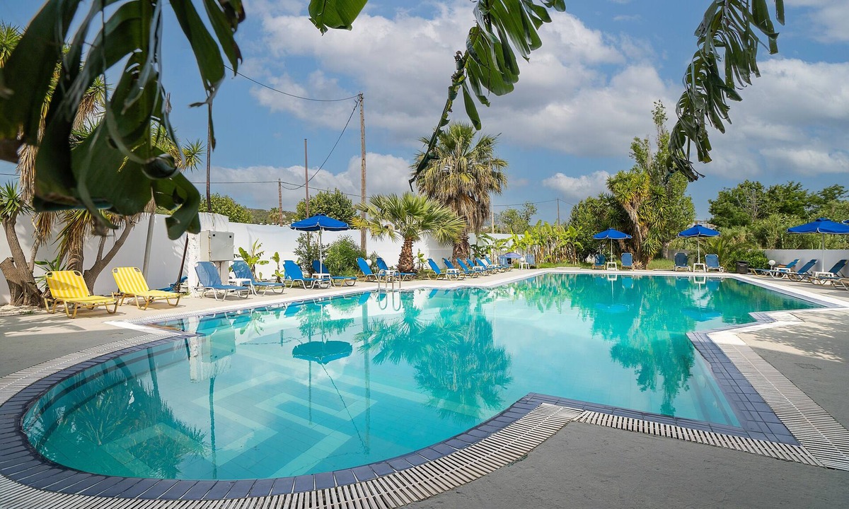 Faliraki Apartment | Apartment 'Sotirakis Standard Room 8' with Mountain View, Wi-Fi and Air Conditioning