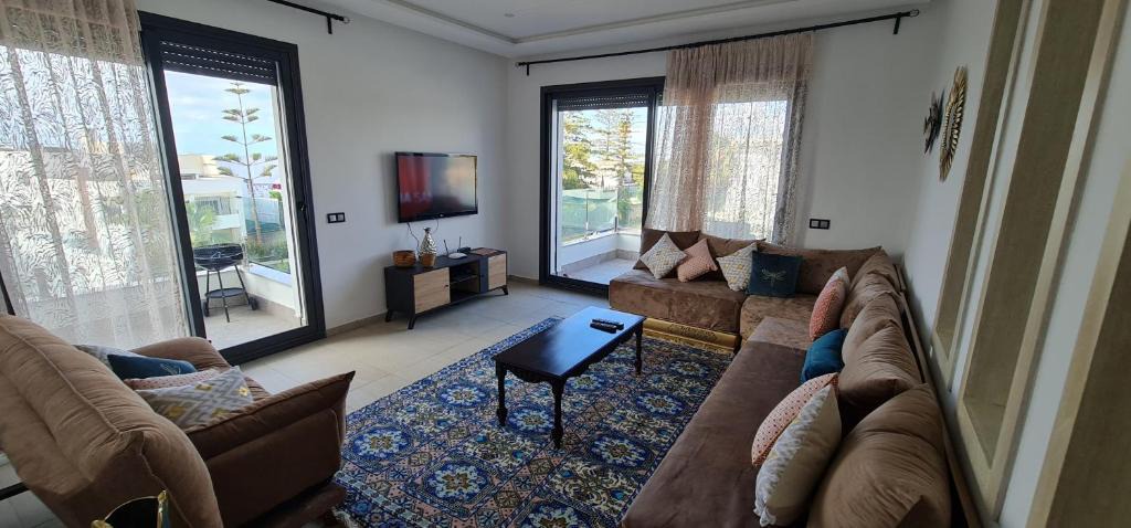 Skhirat Plage Apartment | Appartement neuf haut standing vue mer