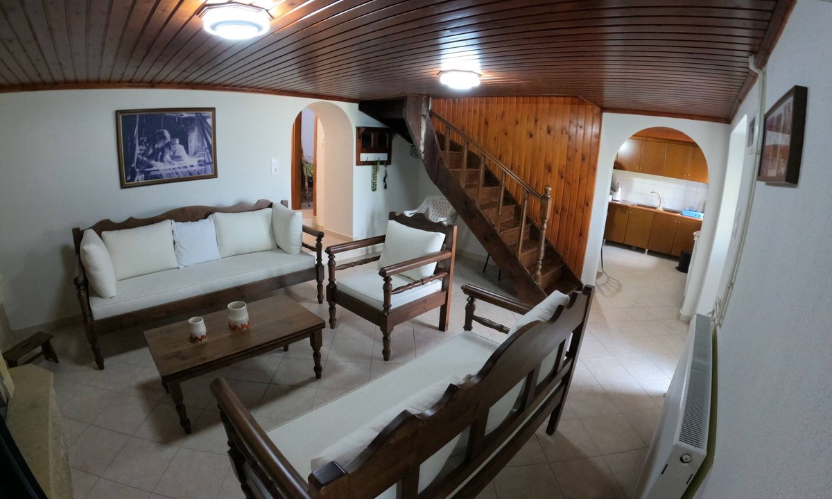 Mavromati House | Authentic Mountain Village Home near Meteora- Fireplace, Views & Family Comfort