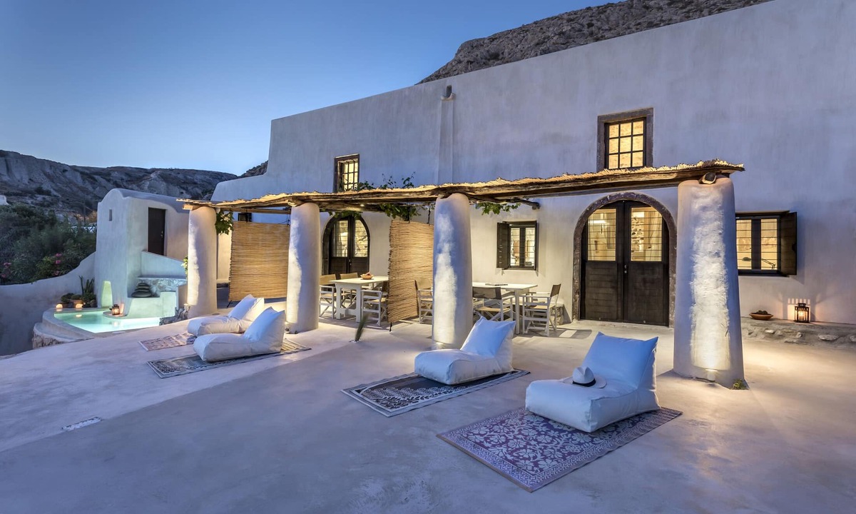 Emporio Villa | Canava Villas~Winery Estate @Medieval Village Santorini