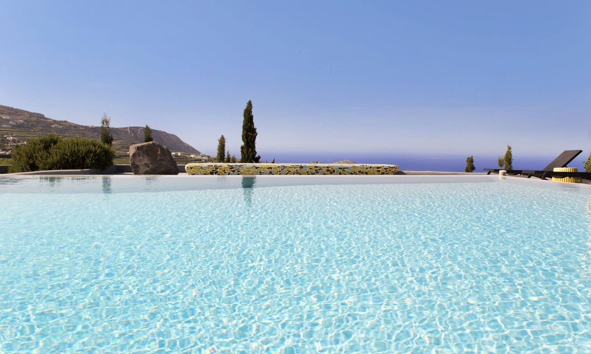 Santorini Villa | Chelona Villa private pool