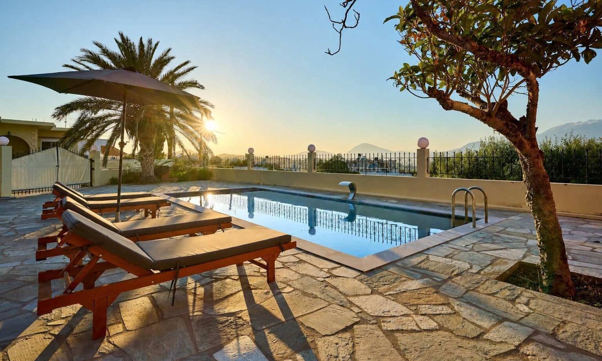 Pombia Villa | Creta Leisure Escape, Private Pool & Garden Oasis