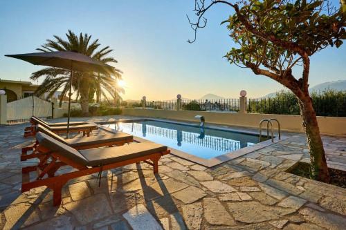 Pombia Villa | Creta Leisure Escape Private Pool & Garden Oasis
