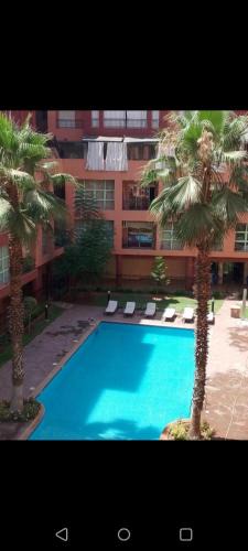 Majorelle Apartment | Majorelle Garden Family Apartment with swimming pool and cozy terrace