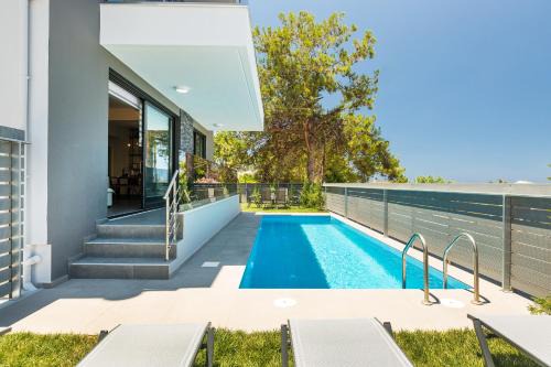 Sfakaki Villa | Nisos Villa, Pool & Heated SpaWhirlpool, Walking to Beach, By ThinkVilla