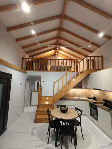 Lepoura House | Peaceful Loft Retreat with Modern Design