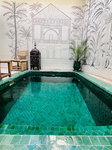 Sidi Ben Slimane El Jazouli House | Riad Émeraude Privé 3 chambres avec piscine Médina Marrakech