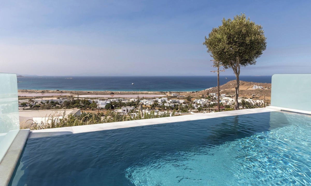 Stelida Apartment | Sea View Suite with Private Pool | Mythology Naxos
