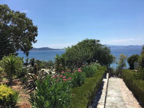 Karystos House | Seafront House, Private Beach, Sunset View, Diliso