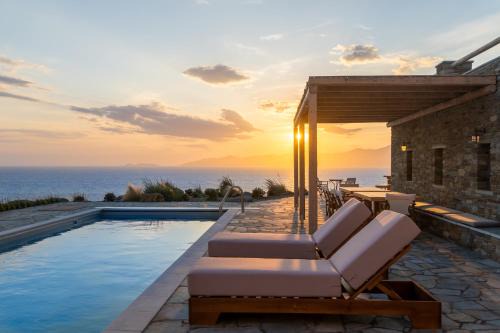 Andros Villa | Seahorse Upper Floor Villa with Private Pool - Andros