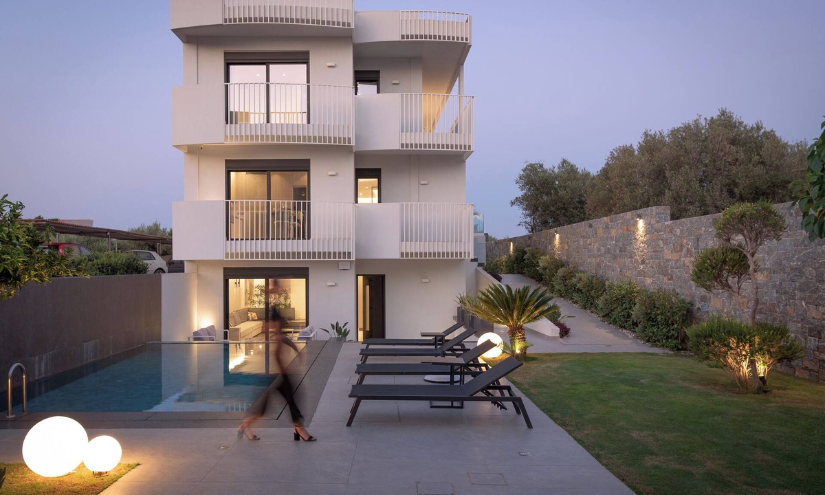 Analipsi Villa | The Aqua Villa, Featuring Two Private Pools