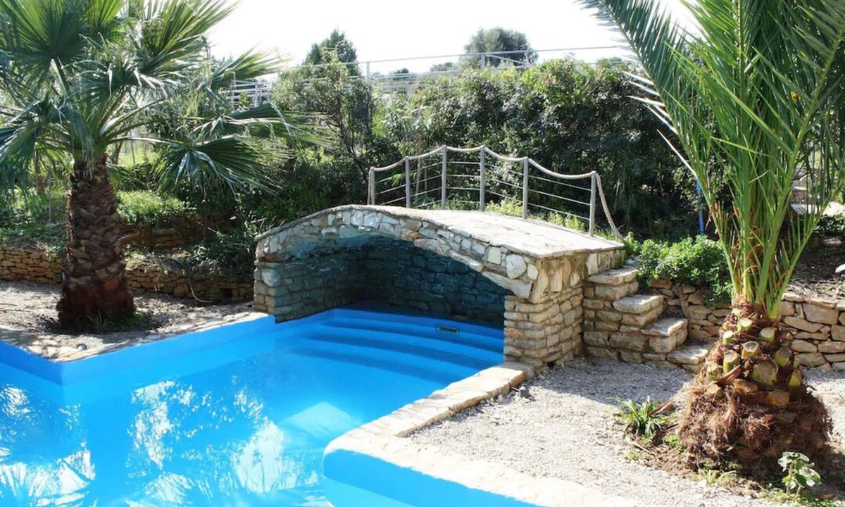 Dorida Villa | Trizonia House - Abgelegene Villa mit Meeresblick & priv. Pool