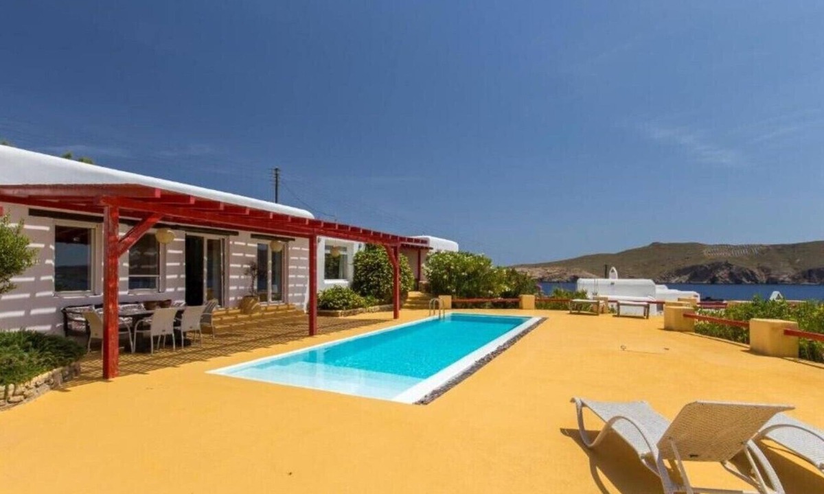 Mykonos Villa | Villa 'Agios Sostis Mykonos' with Sea View, Wi-Fi and Air Conditioning