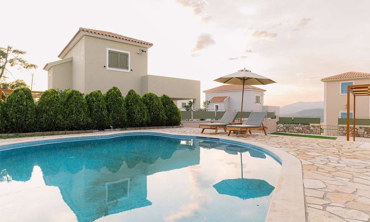 Menegata Villa | Villa Anthia (with private jacuzzi & shared pool)