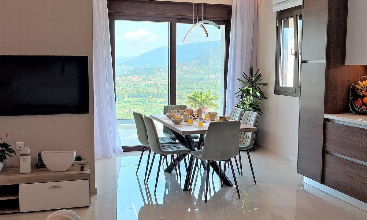 Exopoli Villa | Villa ArGia with private pool & sea view