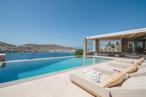 Ornos Villa | Villa Delta Ornos - Heated Pool Option - MG Villas Mykonos