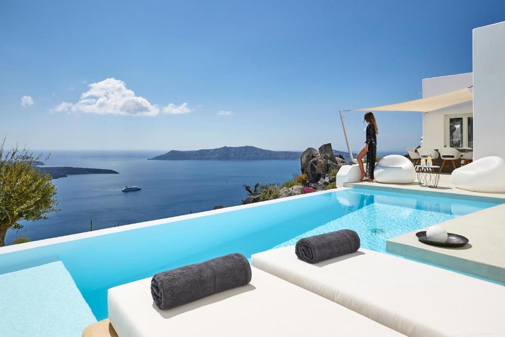 Firostefani Villa | Villa Etheras