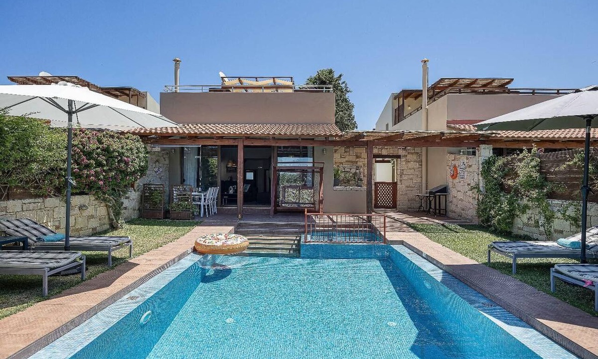 Platanias Town Villa | Villa Portokalia - Two Bedroom Villa, Sleeps 4