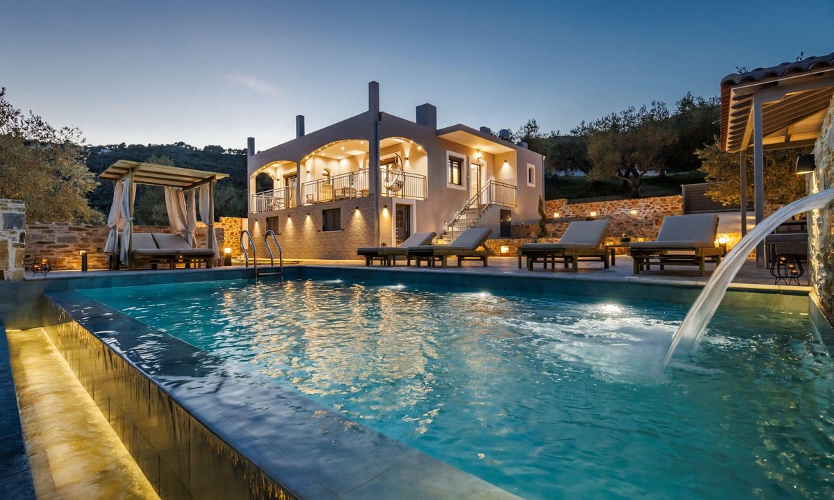 Skopelos Villa | Villa Rafael | Infinity Pool & Private Chapel on Mamma Mia Island