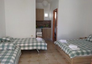 Peaceful studio with views and just walking distance from Thira town.