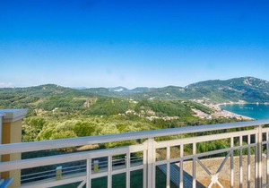 Sofia Appartement 2 - Panorama Meerblick über die gesamte Bucht von Agios Georgios Pagi in Agios Georgios