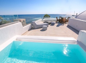 Elite Aegean Melody Outdoor Jacuzzi Vlyxada | Exomytis