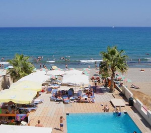 Persons Swimming The Beach Rethymnon 