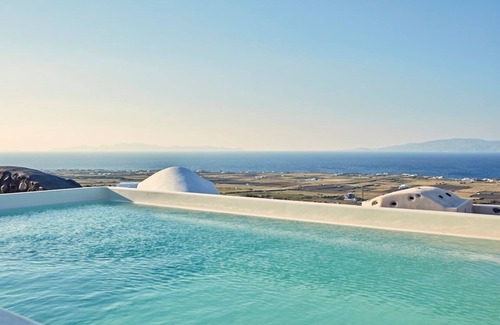 Finikia Villa | Elysian Two Bedroom Villa with Private Pool with Sea & Sunset View
