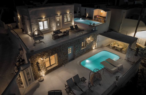 Vourvoulos Villa | 101. Luxury Villa, Private Pool, Aegean Sea View