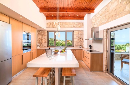 Kournas Villa | Acrothea Villa Heated Pool