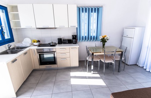 Perissa Apartment | Adelphi Apartments Two-Bedroom Apartment with Terrace Sleeps 5