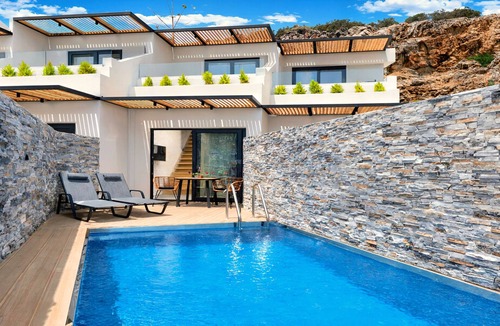 Istron Apartment | Aelia Maisonette Private Pool