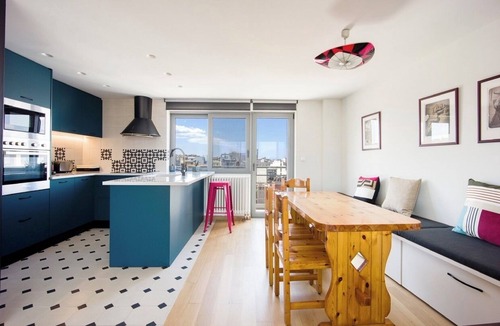 Athens Apartment | Amazing Acropolis Views Penthouse in Buzzy Gazi