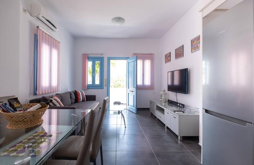 Perissa Apartment | Apartment 'Adelphi 1 65' with Mountain View, Wi-Fi and Air Conditioning