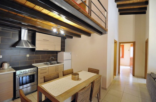 Agios Spyridon Corfu Apartment | Apartment Eros - Private Patio with Garden View