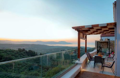 Filaki Villa | Archontiki Veranda - Design Villa in Crete with Heated Pool, Jacuzzi & Dreamy Views