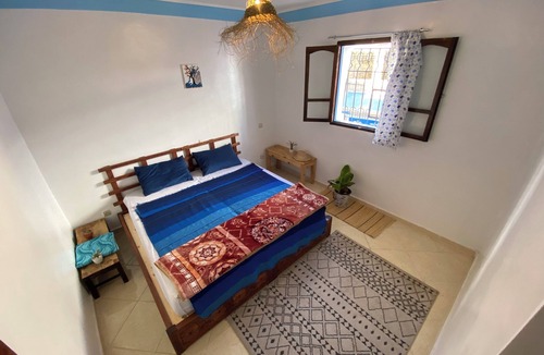 Taghazout Bed & Breakfast | Beautiful comfortable Room with shiny terrace and ocean &mountains view
