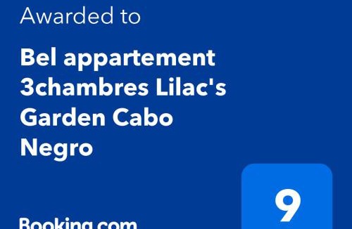 M'diq Apartment | Bel appartement 3chambres Lilac's Garden Cabo Negro