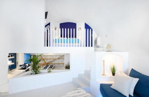Monolithos Villa | Blue White Residence