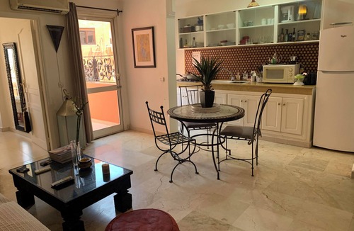 Gueliz Apartment | CHARMING APARTMENT QUIET COMFORTABLE 2 PLACES C CENTER MARRAKECH GUELIZ
