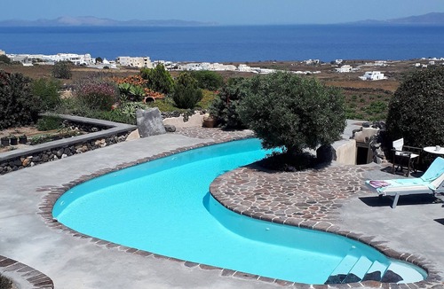 Oia Apartment | Christa's Home, Pool, Meerblick, wunderschöner Garten