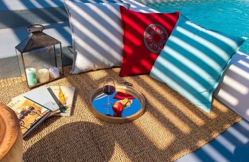 Akrotiri Villa | Deluxe 2BR Villa with Jacuzzi, Sea View & Terrace