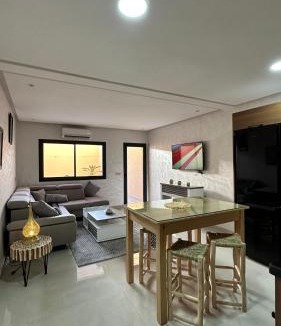 Gueliz Apartment | Duplex neuf, fibré avec accès piscine