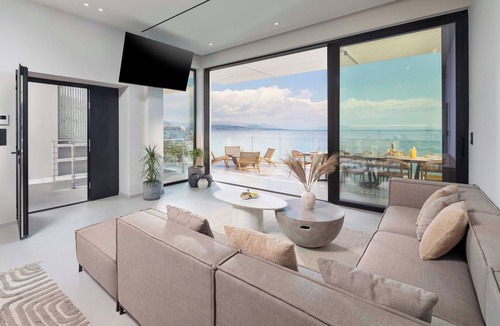 Barbati Villa | Elysian Shore Villa - Beach front - private pool - private beach - Sea views