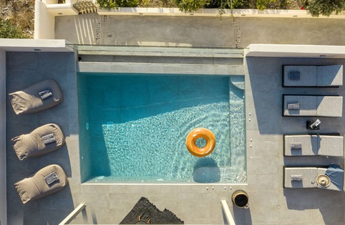 Santorini Villa | Eolia Gold Villa with Private Heated Pool