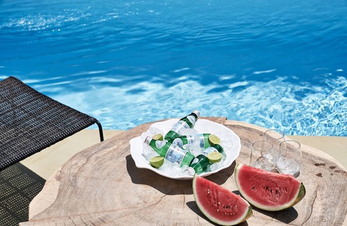 Agios Prokopios Villa | Executive Villa 2 Bedroom Sea View Private Pool & Outdoor Jacuzzi