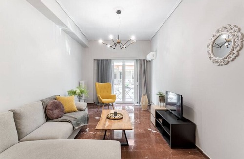 Filopappou Apartment | Explore History from a Chic Central Apartment